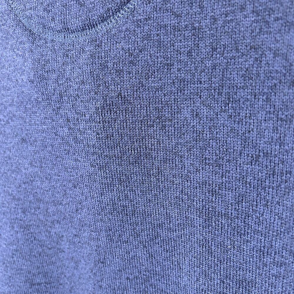 L.L.Bean Men's Sweater Fleece Pullover Bright Navy Size XL Reg Slightly Fitted - Picture 12 of 15